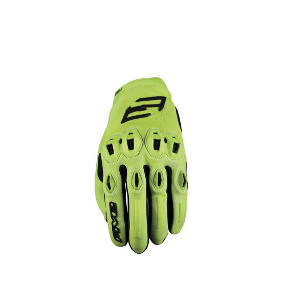 Gants moto Route Performance Five Stunt Evo 2 - Jaune Fluo