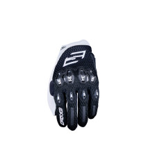 Gants moto Route Performance Five Stunt Evo 2 Airflow - Noir Blanc