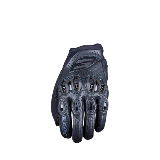 Gants moto Route Performance Five Stunt Evo 2 Cuir - Noir