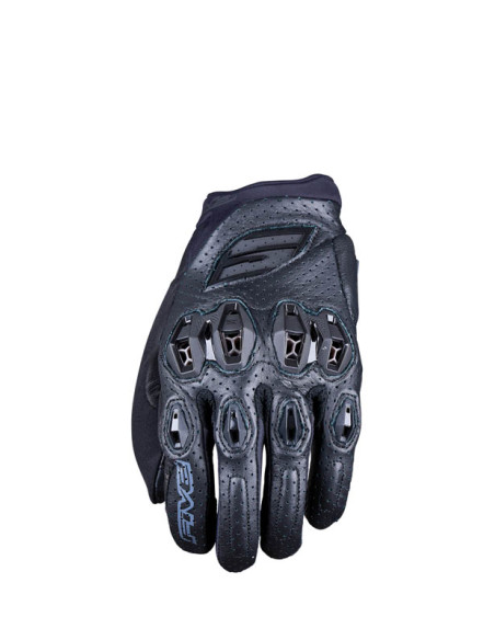 Gants moto Route Performance Five Stunt Evo 2 Cuir - Noir