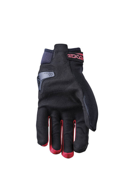 Gants moto Route Sport Five Globe Evo - Noir Rouge