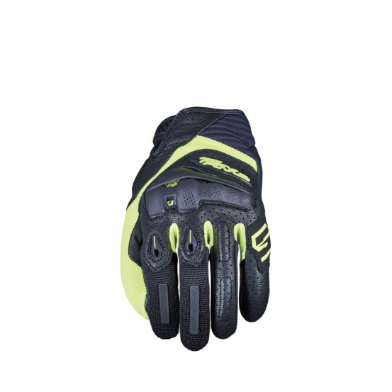 Gants moto Route Sport Five RS1 - Jaune Fluo