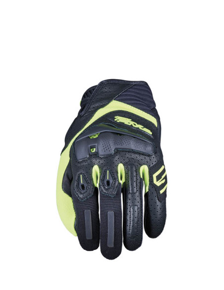 Gants moto Route Sport Five RS1 - Jaune Fluo
