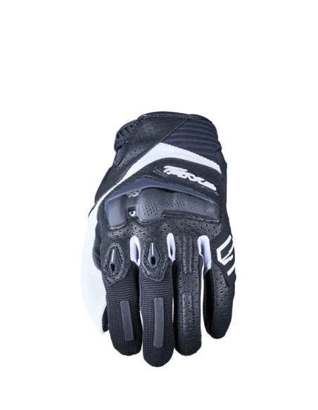 Gants moto Route Sport Five RS1 - Noir Blanc