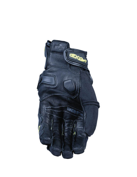 Gants moto Route Waterproof Five X-RIDER WP - Noir Jaune Fluo