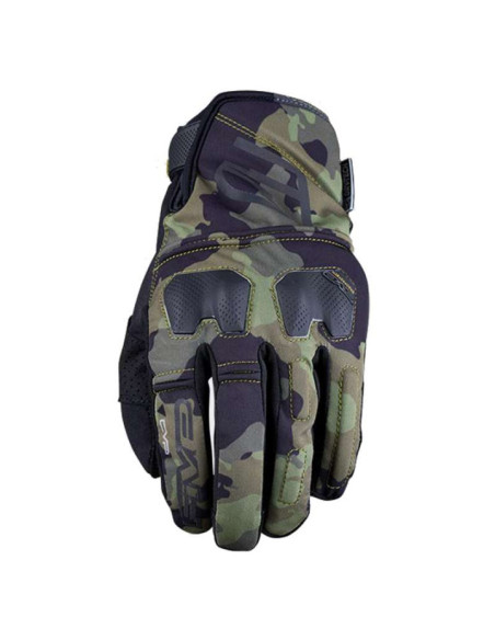 Gants Cross Five E-WP - Camo Kaki