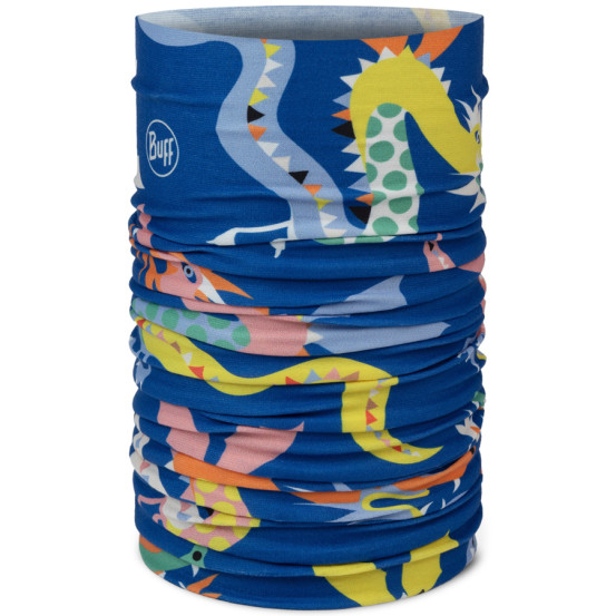 Tour de cou BUFF Enfant Original EcoStretch - Lutky Bleu Cobalt