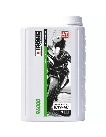 Huile moteur 4T IPONE 10W40 R4000 2 Litres