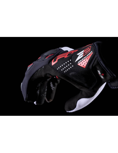 Gants Cross Five E2 - Blanc Noir Rouge
