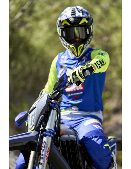 Gants Cross Five E3 Evo - Jaune Fluo