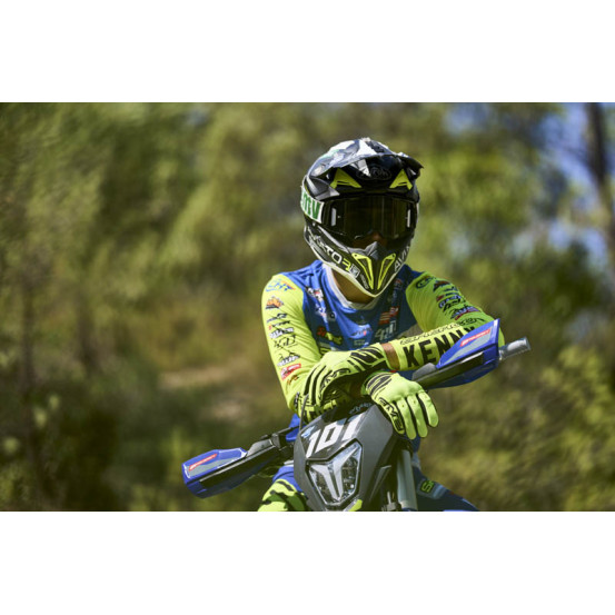 Gants Cross Five E3 Evo - Jaune Fluo