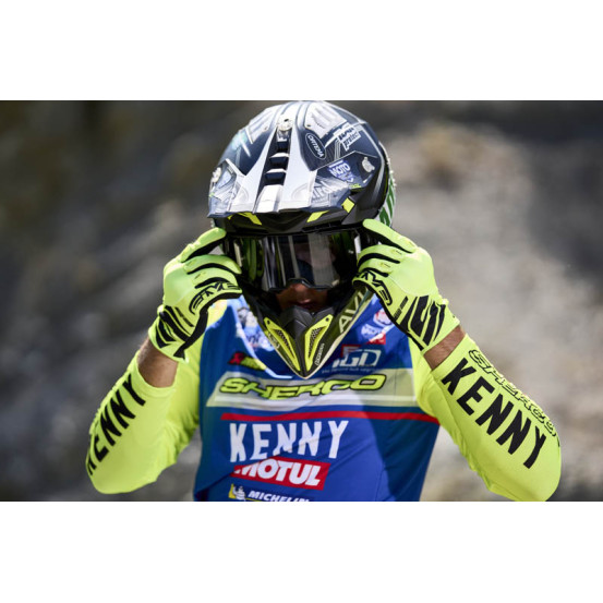Gants Cross Five E3 Evo - Jaune Fluo