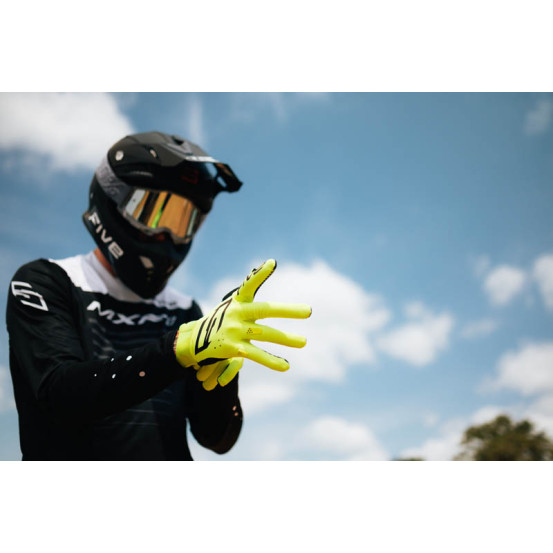 Gants Cross Five MXF1 Evo - Jaune Fluo