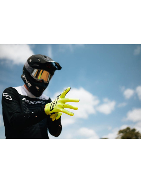 Gants Cross Five MXF1 Evo - Jaune Fluo