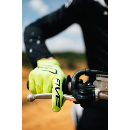 Gants Cross Five MXF1 Evo - Jaune Fluo