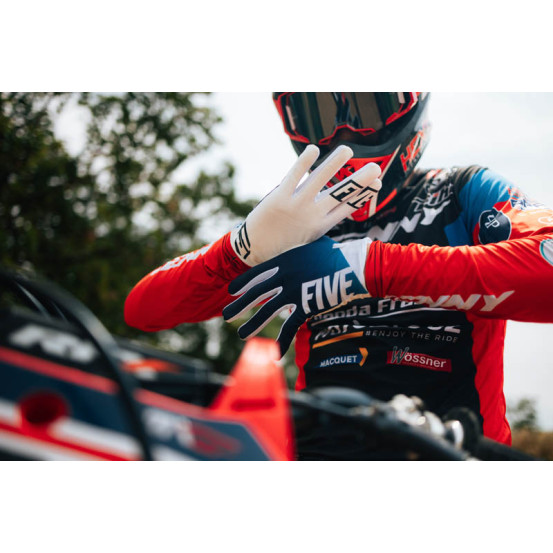 Gants Cross Five MXF4 Whip - Bleu
