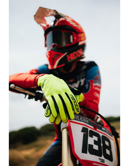 Gants Cross Five NEO - Jaune Fluo