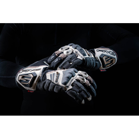Gants moto Adventure Five TFX1 GTX - Sable Marron
