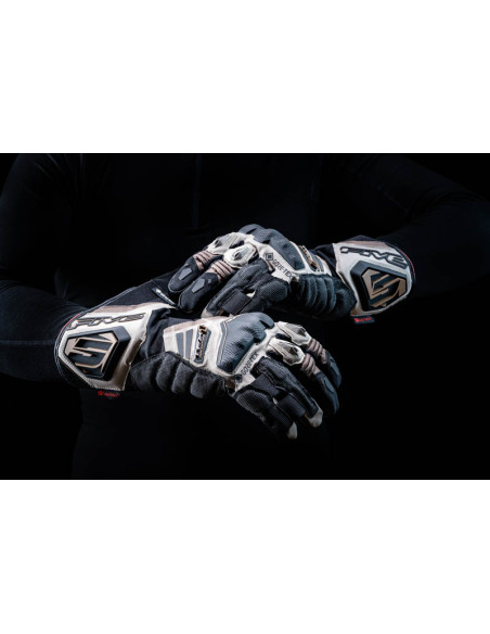 Gants moto Adventure Five TFX1 GTX - Sable Marron