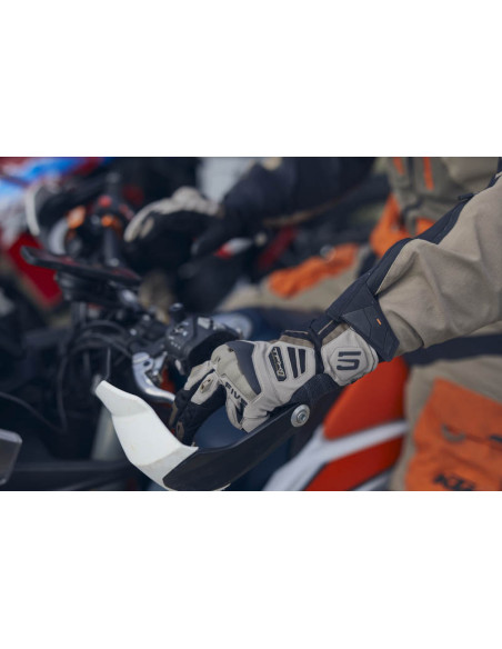 Gants moto Adventure Five TFX1 Airflow Court - Sable Marron