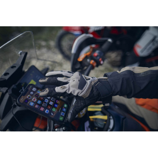 Gants moto Adventure Five TFX1 Airflow Court - Sable Marron