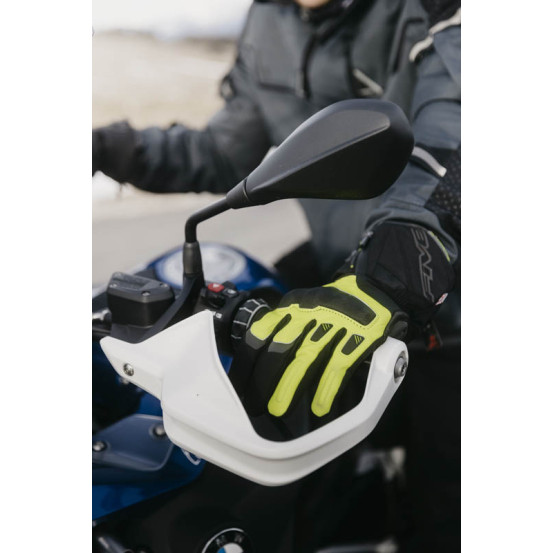 Gants moto Hiver Five WFX1 Evo WP - Noir Jaune Fluo