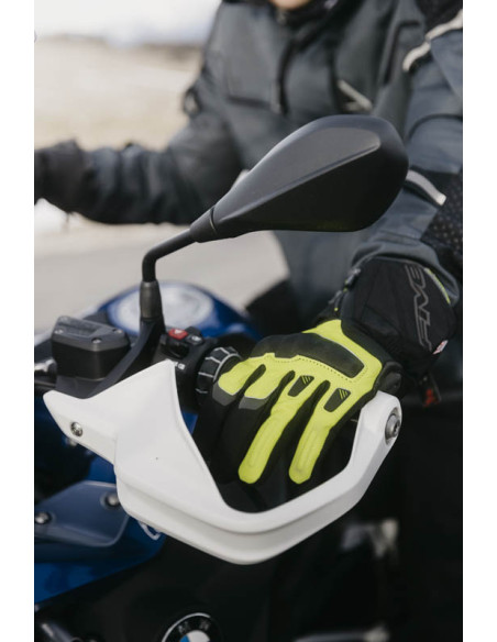 Gants moto Hiver Five WFX1 Evo WP - Noir Jaune Fluo