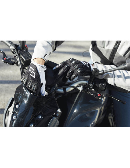 Gants moto femme Five Stunt Evo 2 Airflow - Noir Blanc