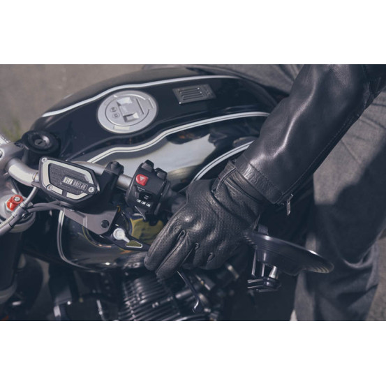 Gants moto Custom Five Mustang Evo - Noir