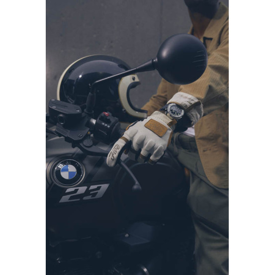Gants moto Custom Five Scrambler - Sable Tan