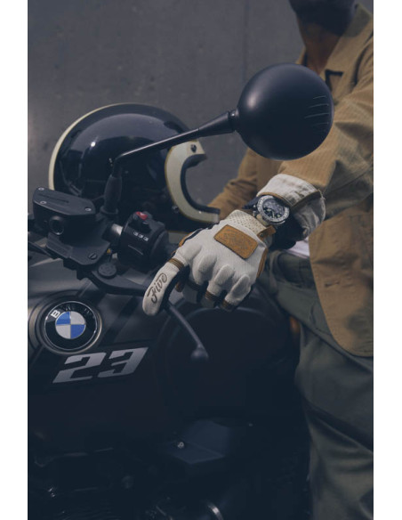 Gants moto Custom Five Scrambler - Sable Tan
