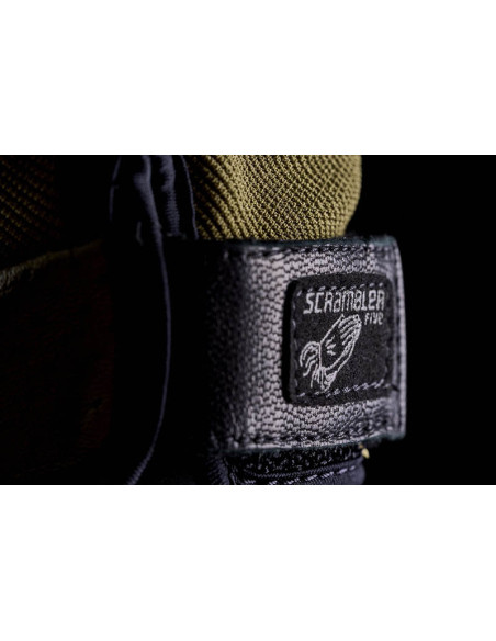 Gants moto Custom Five Scrambler - Kaki Noir
