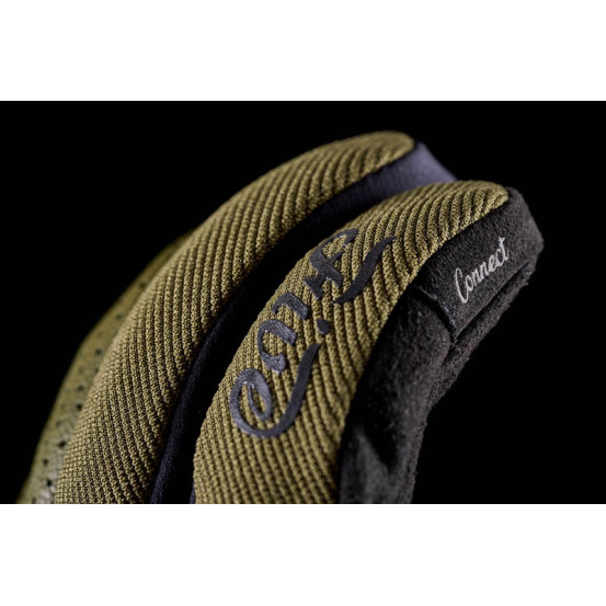 Gants moto Custom Five Scrambler - Kaki Noir