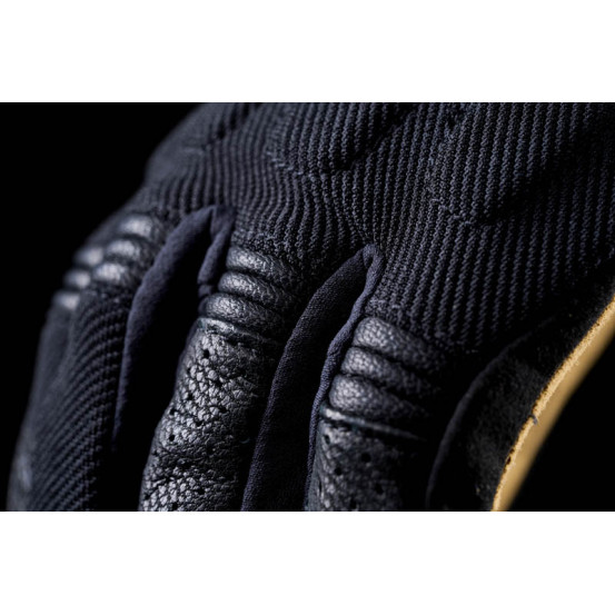 Gants moto Custom Five Scrambler - Noir Tan