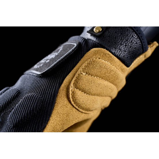 Gants moto Custom Five Scrambler - Noir Tan