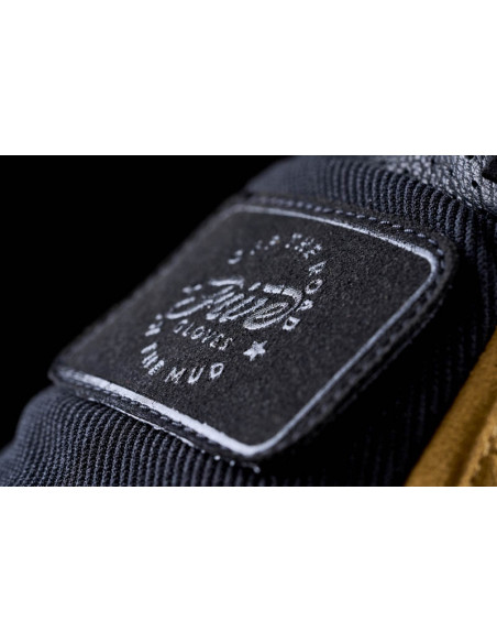 Gants moto Custom Five Scrambler - Noir Tan