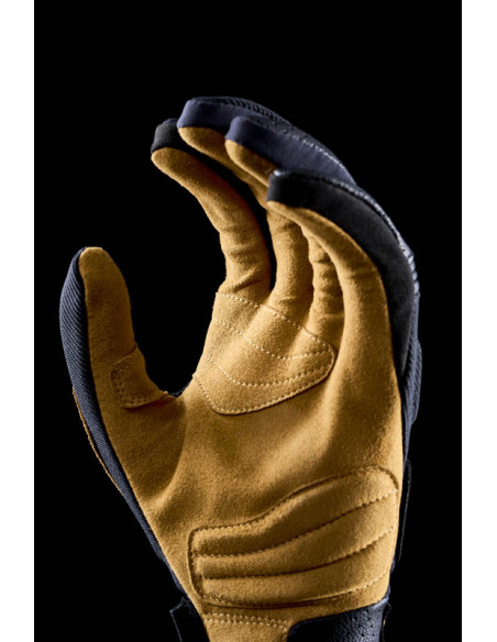 Gants moto Custom Five Scrambler - Noir Tan
