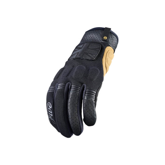 Gants moto Custom Five Scrambler - Noir Tan