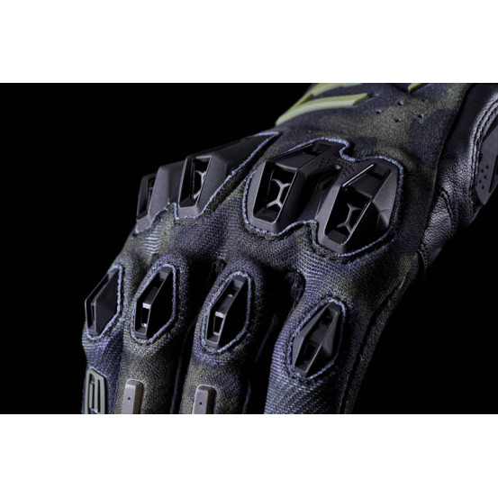 Gants moto Route Performance Five Stunt Evo 2 - Camo Kaki