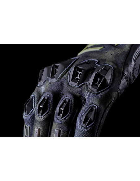 Gants moto Route Performance Five Stunt Evo 2 - Camo Kaki