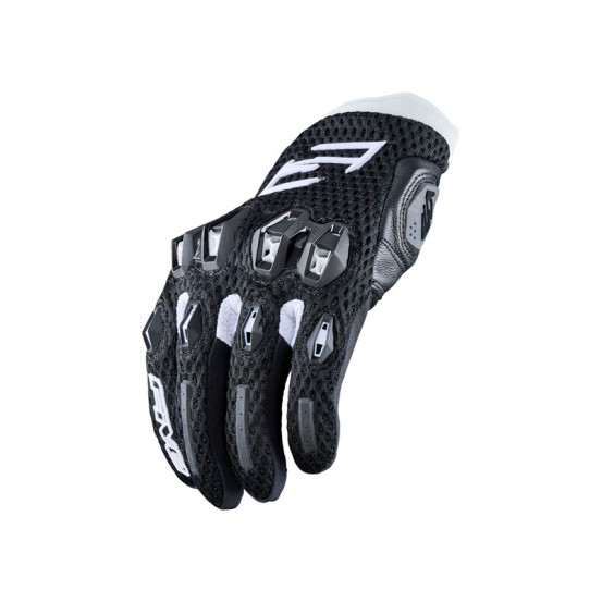 Gants moto Route Performance Five Stunt Evo 2 Airflow - Noir Blanc