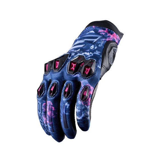 Gants moto femme Five Stunt Evo 2 - Rose Flowers