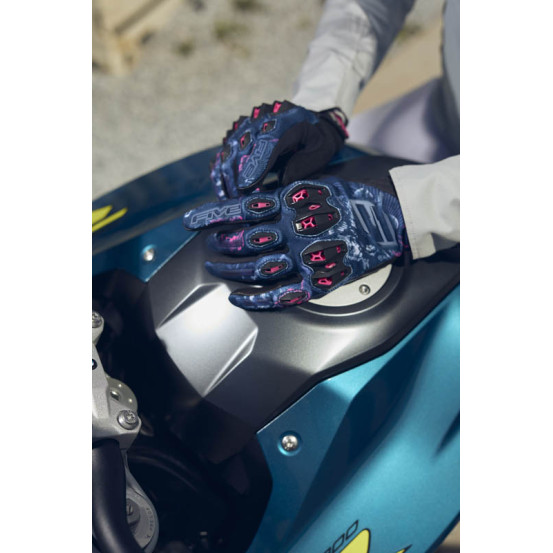 Gants moto femme Five Stunt Evo 2 - Rose Flowers