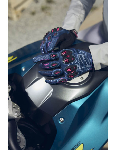 Gants moto femme Five Stunt Evo 2 - Rose Flowers