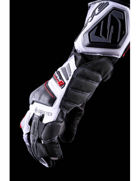Gants moto Adventure Five TFX1 GTX - Gris Gris Rouge
