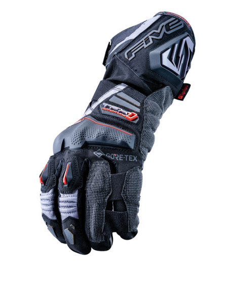 Gants moto Adventure Five TFX1 GTX - Noir Gris