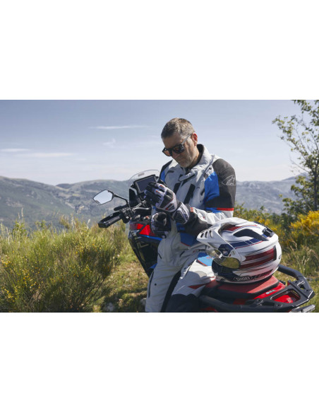 Gants moto Adventure Five TFX1 GTX - Gris Gris Rouge