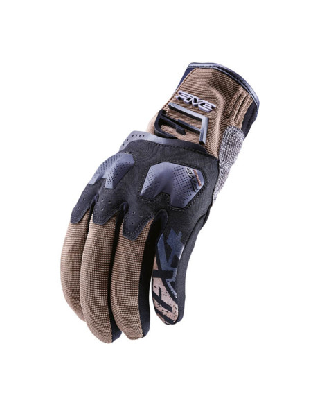 Gants moto Adventure Five TFX4 - Marron