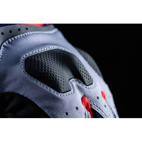 Gants moto Adventure Five TFX4 - Bleu Rouge