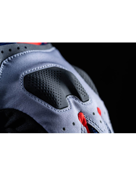 Gants moto Adventure Five TFX4 - Bleu Rouge